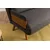 Atelier del Sofa Dvosed na razvlačenje Cosmo, 190x120x82cm, Antracit