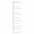 Stalak za ručnike bijeli 24 x 12 x 48 cm čelični