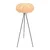 Stojeća lampa CAFEE 1xE27/40W/230V bela/crna
