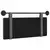 vidaXL Visoki naslon za glavo Temno siva 110 x 55 x 5 cm blago