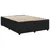 Vidaxl Box spring postelja z vzmetnico črna 160x200 cm žamet