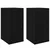 TV Kabinet za Zid Zidne 2 pcs Crni hrast 30,5 x 30 x 60 cm