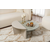 HANAH HOME Sto za dnevnu sobu Orion Ash Green Sandstone