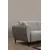 Atelier del Sofa Trosed na razvlačenje Aren 85x43x175cm Sivi