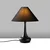 Opviq Stona lampa Luna-15250, 50x50x63 cm, IP20, Crna