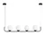 Opviq Luster Faruk-13720, 20-110cm, 4xE14 s, Crni