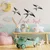 Aberto Design Zidna dekoracija Flying Swallow 2, 3 komada