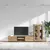 Set TV komoda FLORIN 3 pcs Umjetnički hrast Konstruirano drvo
