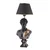 Opviq Stona lampa E27 Socket, Crno-Zlatna