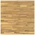 vidaXL 90 x 90 x 75 cm Masiven les akacije Bela Kvadrat