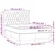 Vidaxl Box spring postelja z vzmetnico temno rjav 140x190 cm blago