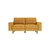 ATELIER DEL SOFA 2-Seat Sofa Sparrow 2 Mustard Walnut
