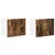 Ormar za Zid LUCCA 2 pcs Dimljeni hrast 50 x 31 x 40 cm