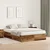 Vidaxl Postelja z dodatnim prostorom za shranjevanje Star les