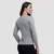GymBeam Ženska majica dugih rukava Basic Grey