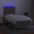 Vidaxl Box spring postelja z vzmetnico LED taupe 90x190 cm blago