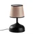 Opviq Stona lampa Bulbous-15452, Crno-bež