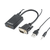 Gembird adapter VGA M-HDMI Ž+avdio A-VGA-HDMI-01