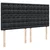 Vidaxl Box spring postelja z vzmetnico črna 200x200 cm umetno usnje
