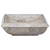 Umivaonik sivi 50 x 35 x 10 cm mramorni