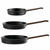 Univerzalna ponev EDO, 20 cm, 1 l, črna, Alessi