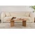 Hanah Home Klub sto Sabin, 119x40x60 cm, Boje hrasta