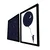 Wallity Slika 2P3853BCT-003, 2 dela, 53 x 78 cm