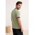 Trendyol Muška majica Tmnss26Ts00009, Zelena