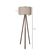OPVIQ AYD 2957 Podna lampa, Drvena, E27, Bež
