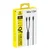 BASEUS Kabel 2 v 1 USB-C – 2x USB-C, 140 W, 1,5 m – črn