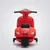 Električna Vespa skuter za decu, Crvena