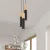 Sollux SL.1014 - Luster na sajli PABLO 3xGU10/40W/230V crna