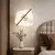 LED zidno svetlo RELAX LED/5W/230V zlatno/belo
