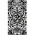 Tapeta Mandala zdravja v črnobeli varianti - 147x270