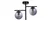 Opviq Luster 2596145, Crni