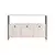 HANAH HOME Komoda Solace Travertine Black