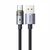 Mcdodo MCDODO KABEL USB-A USB-C HITRO POLNJENJE USB TIPA C 6A 100W 1M LED ČRN