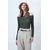 Trend Alacati Stili Ženska bluza Alc-X14579, Zelena
