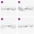 Set vanjskih sofa s jastukom 9 pcs Bijela i antracit