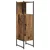 Set namještaja za kupaonicu 4 pcs Smeđa 33 x 33 x 185.5 cm