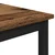 vidaXL Barski stol Star les 40 x 32 x 64 cm Inženirski les