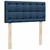 Vidaxl Box spring postelja z vzmetnico modra 100x200 cm blago