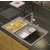 granitni umivalnik MARC 110 WORKSTATION Beige