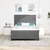 Vidaxl LED Box Spring Postelja Svetlo siva in bela. 140 x 200 cm