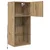 Zidni TV ormari Zidne 2 pcs Umjetnički hrast 40,5 x 30 x 90 cm