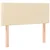 Vidaxl Box spring postelja z vzmetnico krem 100x200 cm blago