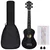 Vidaxl Otroški ukulele soprano s torbo črn 23