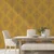 Tapeta zlat vintage ornament - 343x231