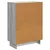 Kreveta Siva sonoma 66 x 34,5 x 90 cm Konstruirano drvo