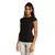 Adidas Ženska majica W Coq Tee Black JZ0278, Okrugli izrez, Crna